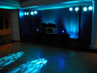 Example of Mood Lighting for Wedding