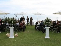 Ceremony at Castaways in Waiuku south of Auckland